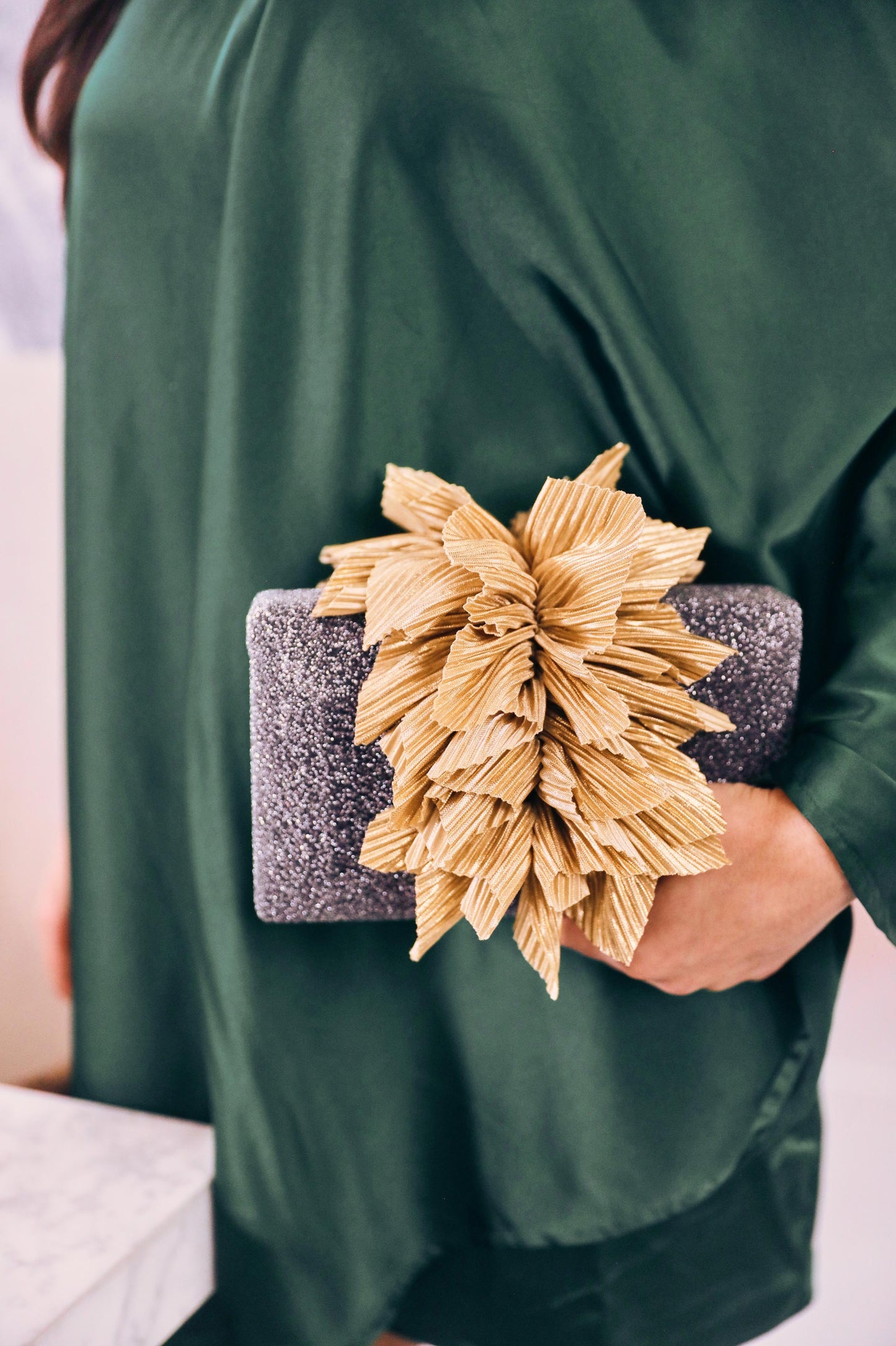 Silver & Gold Clutch