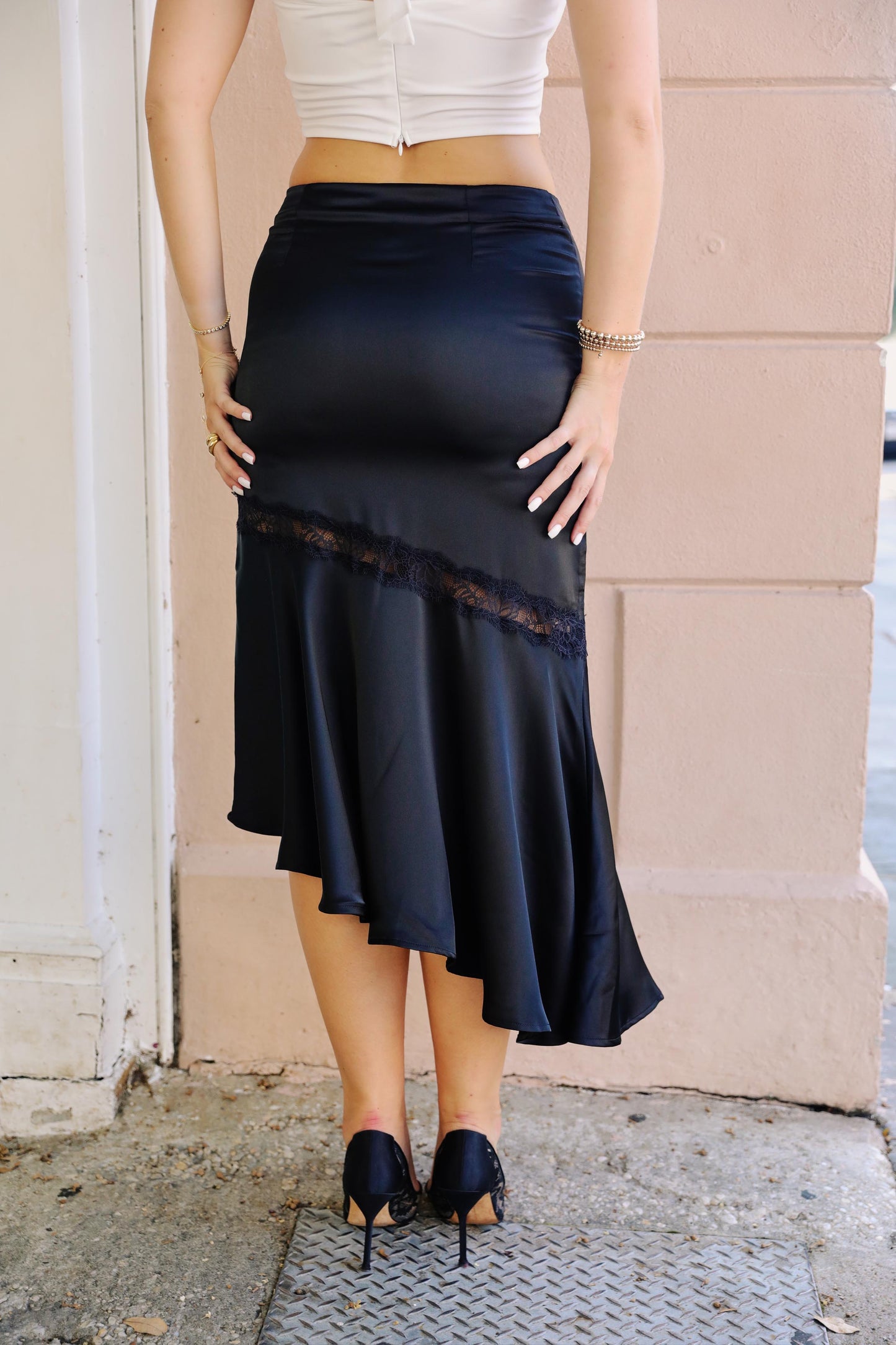 Colette Satin Skirt