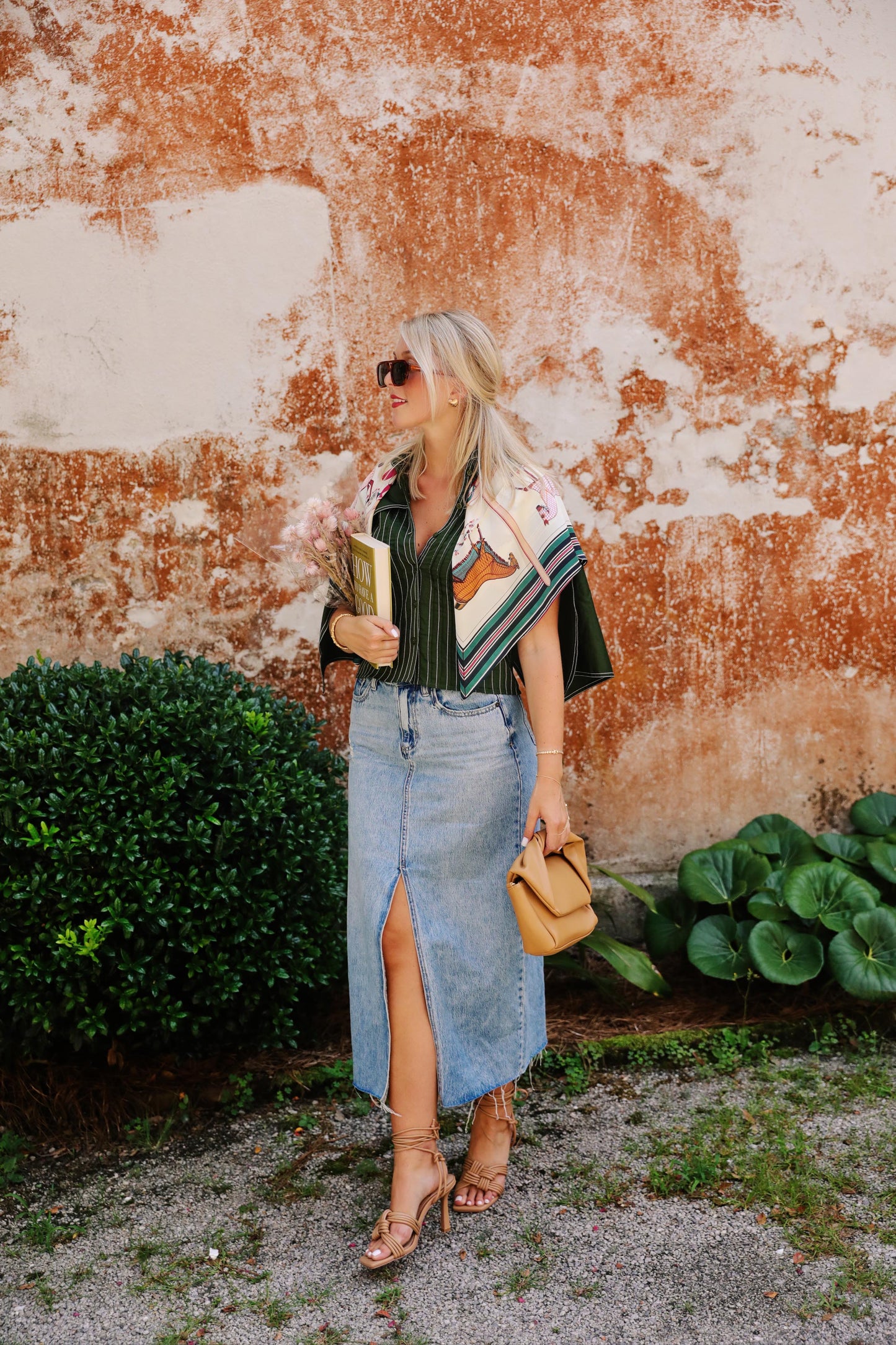 Begin Again Denim Skirt