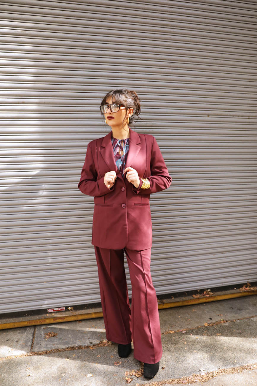 Bordeaux Bliss Trousers
