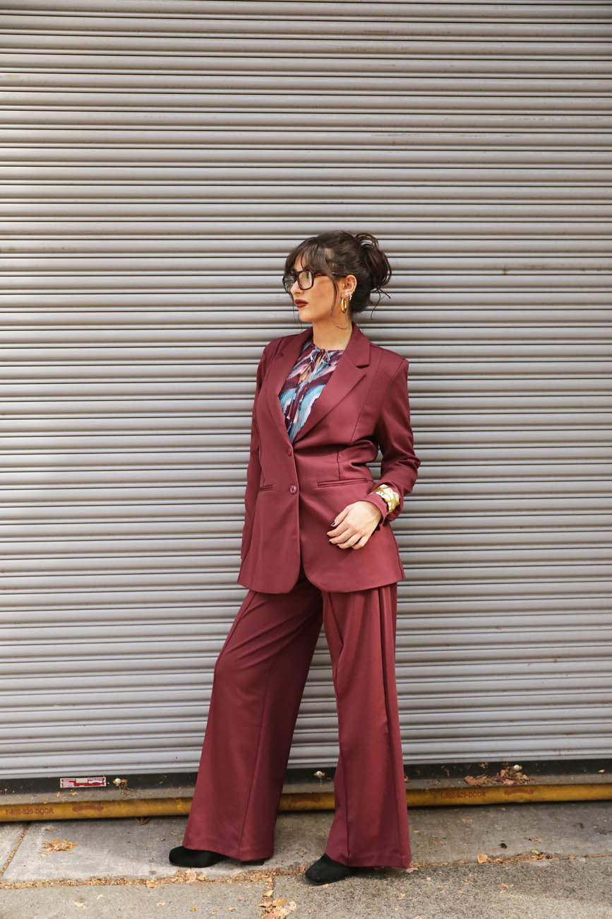 Bordeaux Bliss Trousers