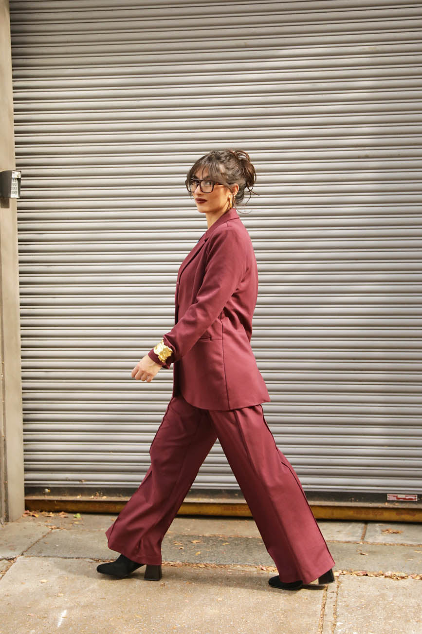 Bordeaux Bliss Trousers