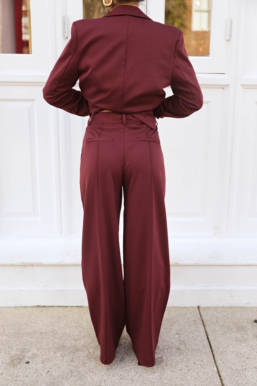 Bordeaux Bliss Trousers