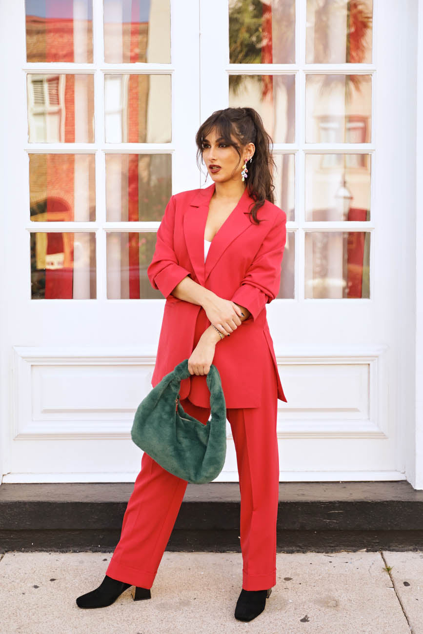 Holiday Holly Blazer