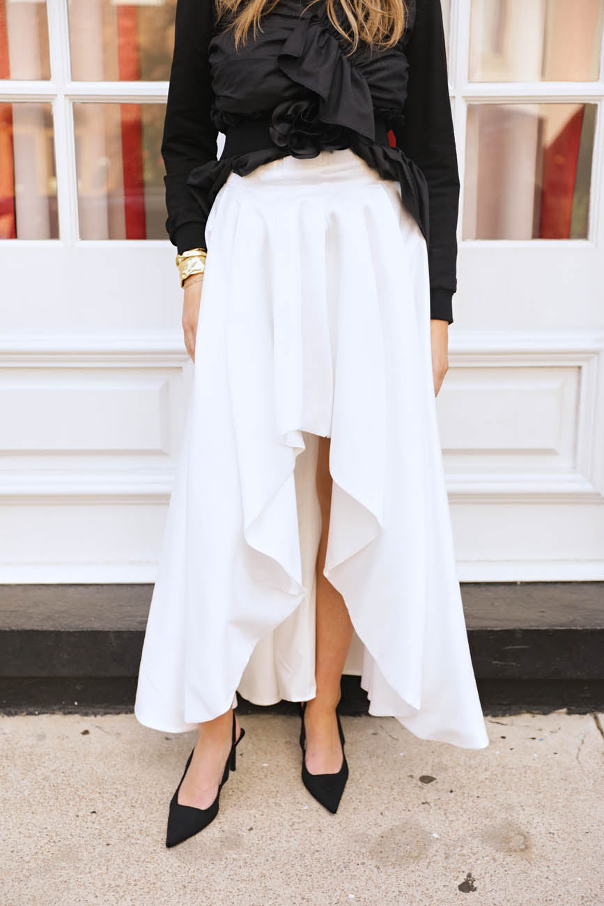 Winter Wonderland White Skirt
