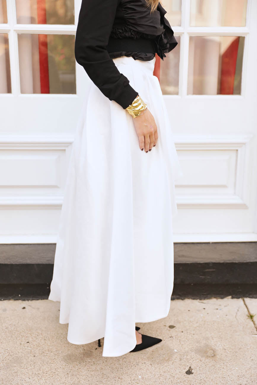 Winter Wonderland White Skirt