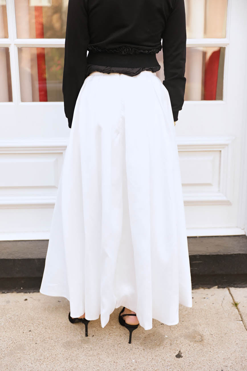 Winter Wonderland White Skirt