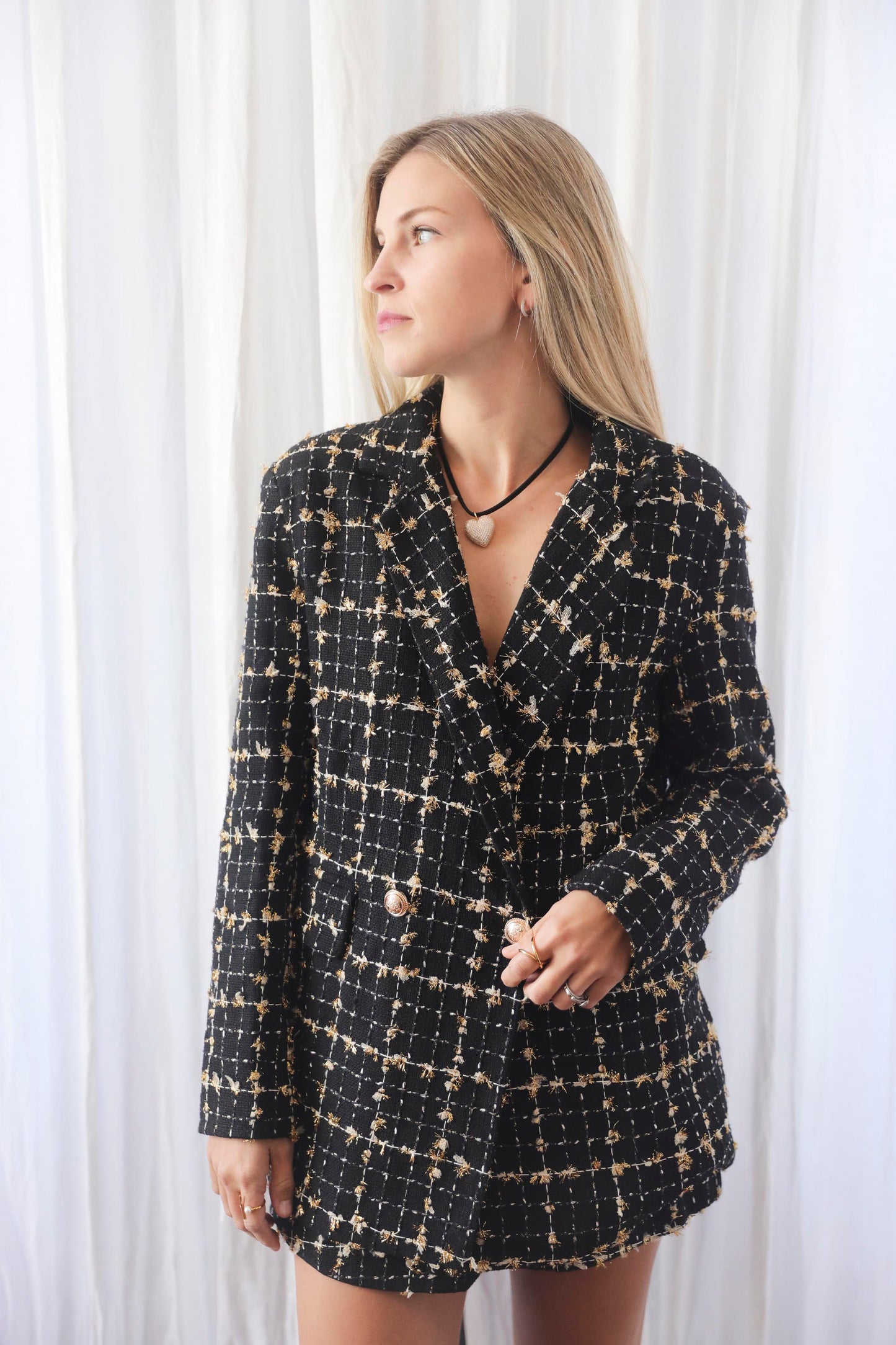 Tinsel Tweed Blazer