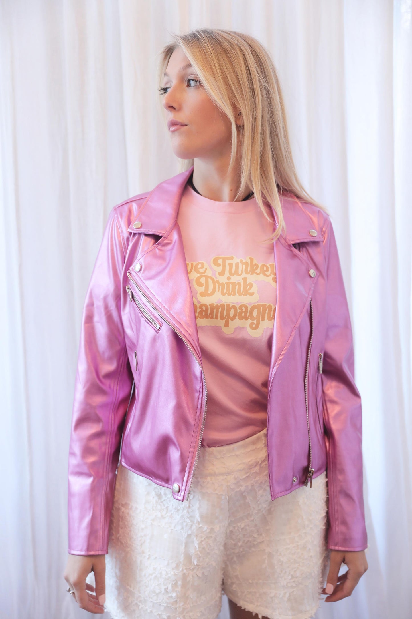 Save Turkey, Drink Champagne Tee!