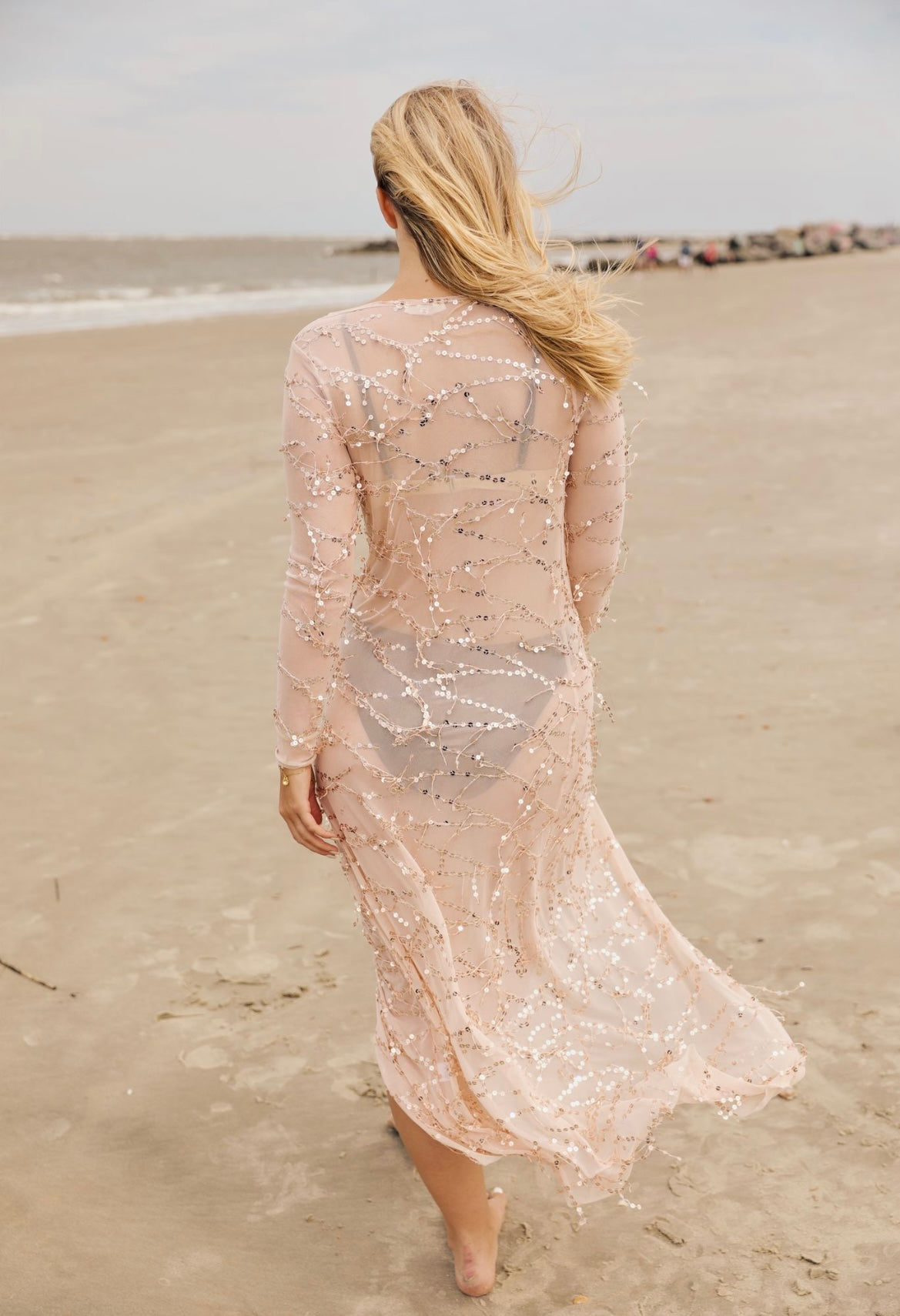 Sequin Scales Duster
