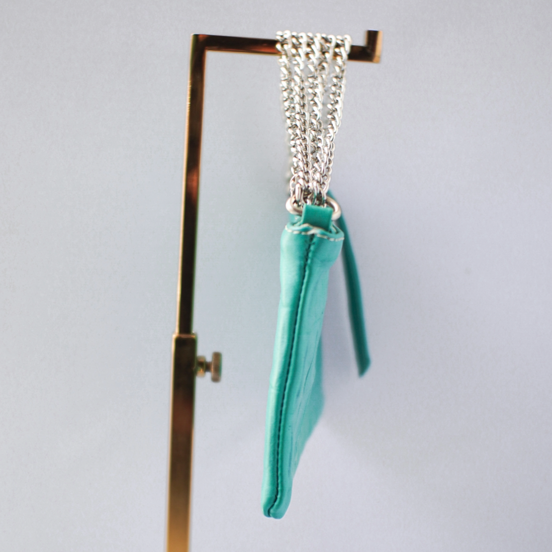 Audrey Wristlet in Teal
