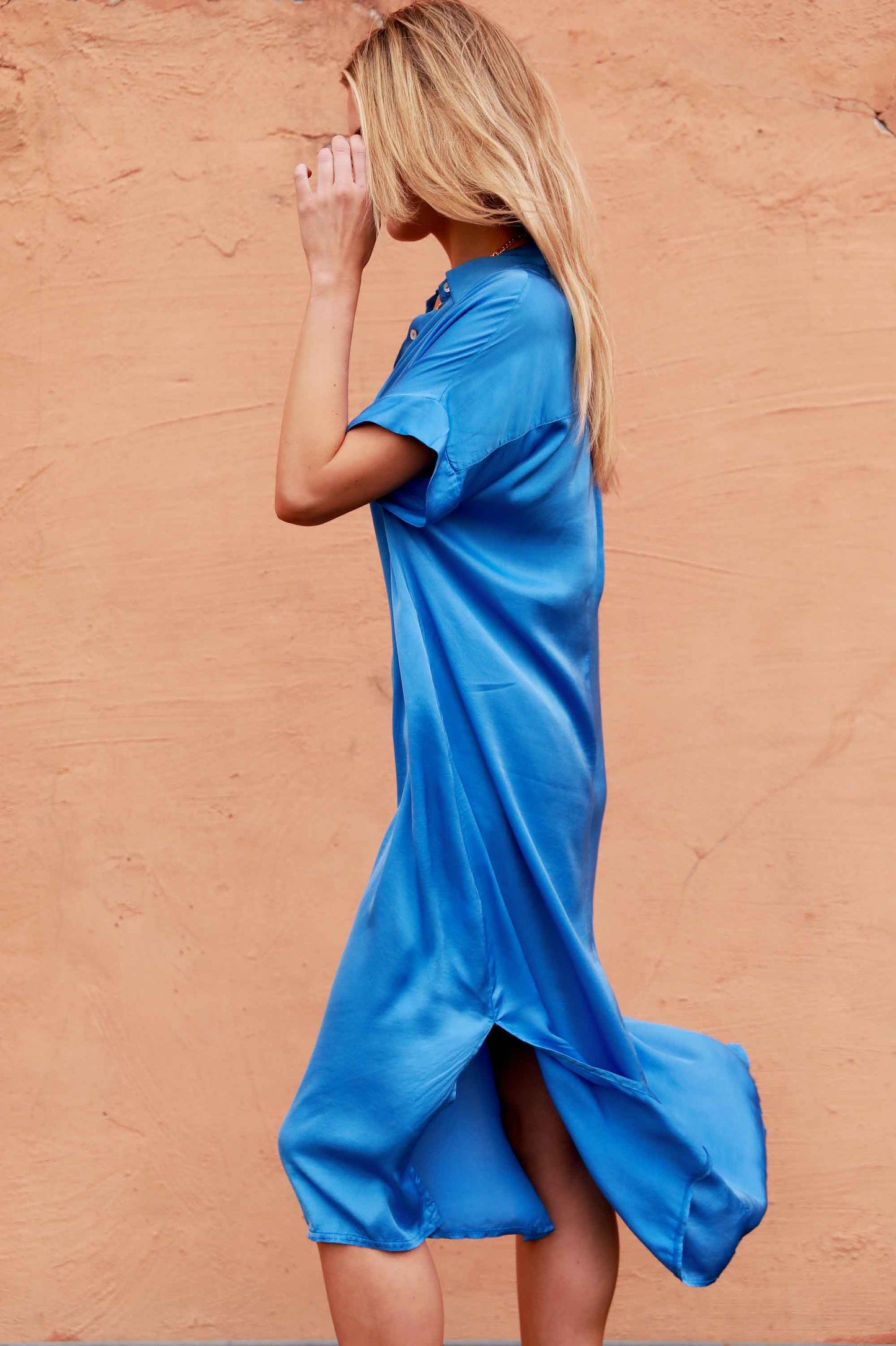 Camila Dress in Blue