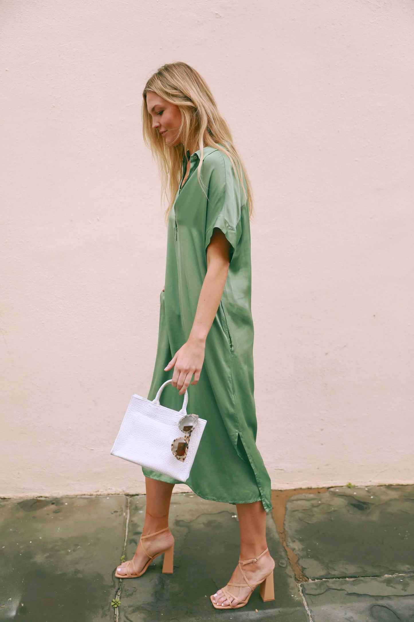Camila Dress in Green