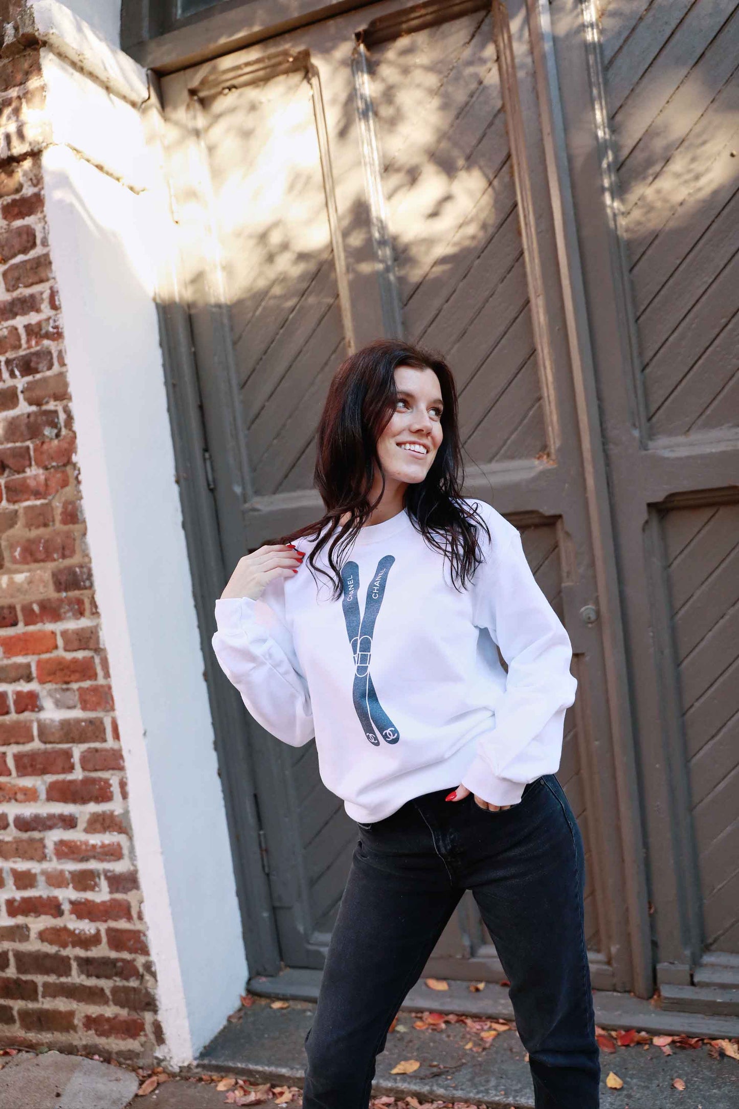 Chic Ski Sweatshirt