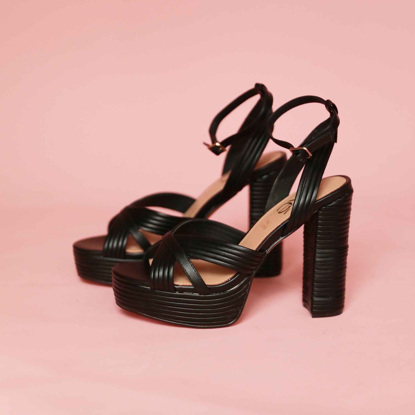 Ophelia Heel in Black
