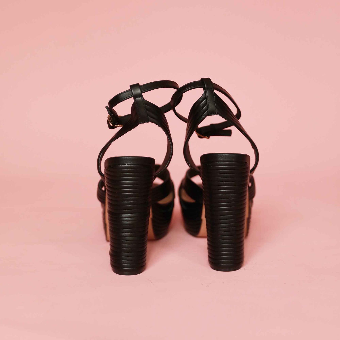 Ophelia Heel in Black