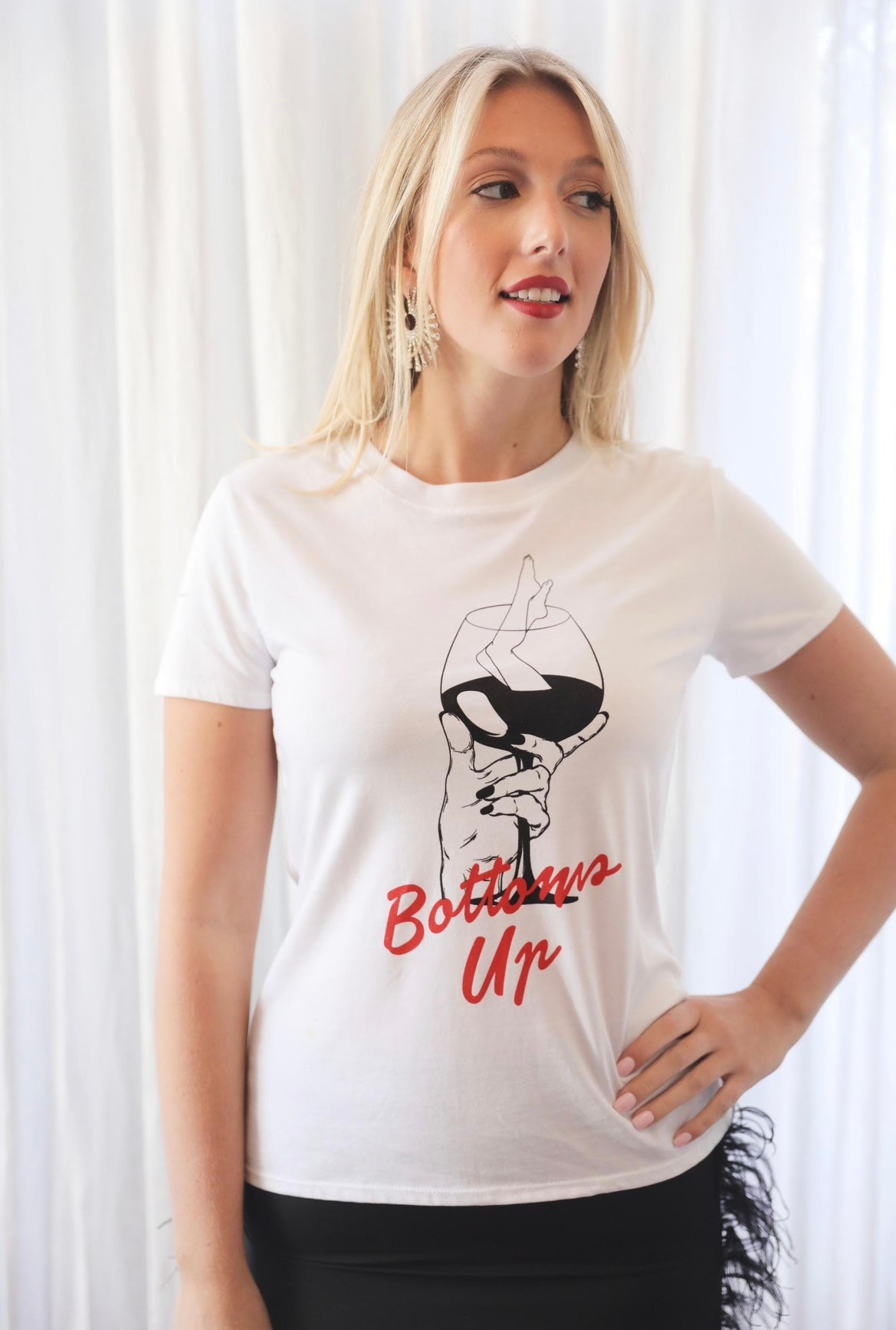 Bottoms Up Graphic Tee