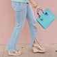 Split Hem Denim