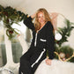 Tuxedo Knit Cardigan