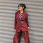 Bordeaux Bliss Blazer