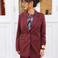 Bordeaux Bliss Blazer