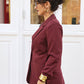 Bordeaux Bliss Blazer