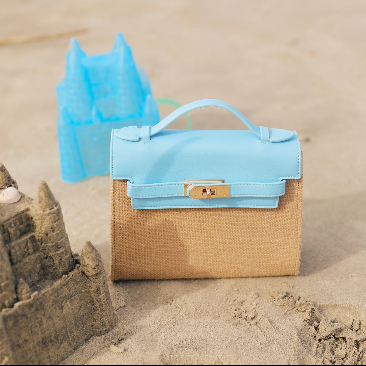 Sandcastle Summer Bag in Blue