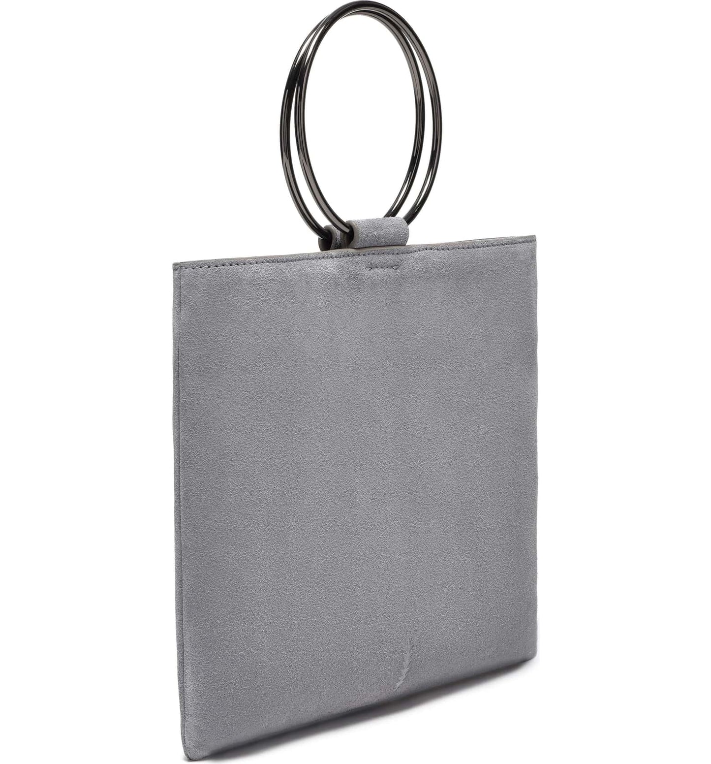 Thacker Le Pouch- Grey Suede