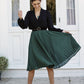 Twirl Me Pleated Skirt