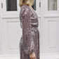 Disco Darling Blush Sequin Dress