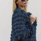 Peacock Fringe Jacket