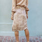 Midi But Mighty Satin Skirt